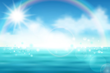 Wall Mural - beautiful sea view