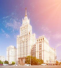 Wall Mural - Red Gate Building in Moscow