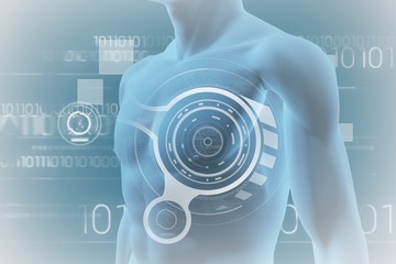 Poster - Composite image of interface