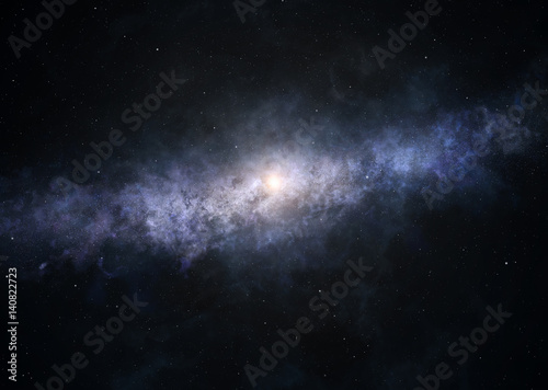 Plakat Panorama galaktyczna