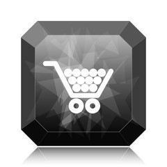 Sticker - Shopping cart icon