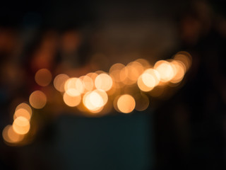 Abstract blurred background with bokeh