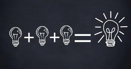 Poster - Conceptual image of power efficiency