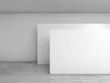 © evannovostro - Abstract empty white interior, 3 d