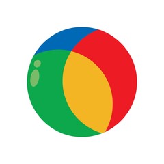 Wall Mural - ball logo