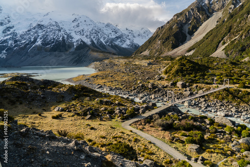 Hooker Valley Track | Aoraki/Mt Cook National Park, Canterbury, New Zealand Poster