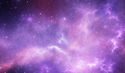 Wall Mural - reflection nebula the site of star formation, nebula radiates by reflected star light