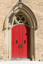 The Red Church Door