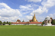 Wat Phra Si Rattana Satsadaram or watphrakaew. Temple of the Emerald Buddhain Bangkok Thailand