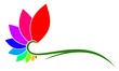 Flower logo. 
