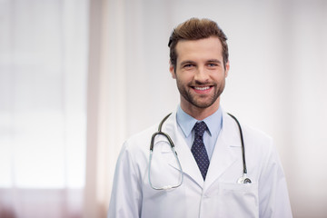 Wall Mural - Male doctor in hospital