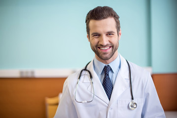 Wall Mural - Male doctor in hospital