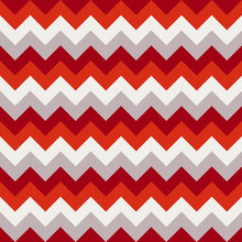 Chevron Pattern Seamless Vector Arrows Geometric Design Colorful Red Coral Pink Grey White