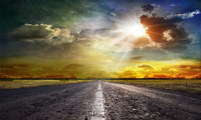 Wall Mural - Open Road