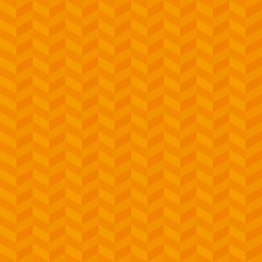 Wall Mural - Orange Chevron Pattern. Neutral Seamless Herringbone Wallpaper Background.