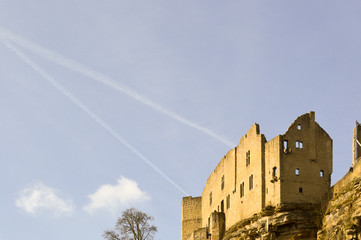 Wall Mural - Ruins of the castle of Larochette