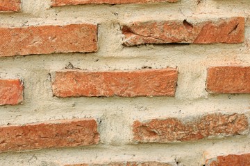 Brown brick wall background