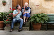 © ReeldealHD images - Senior couple eating gelato on vacation