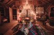 © Kyle Finn Dempsey - Couple lying on bed in cosy ranch style room