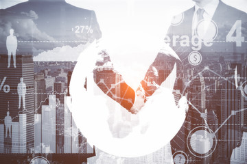 Poster - Global business concept