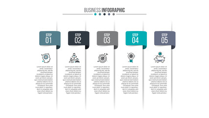 Poster - Business data visualization.