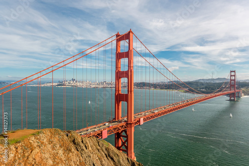 Plakat na zamówienie Golden Gate Bridge, San Francisco, California