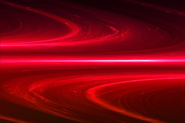 Wall Mural - red circular glow wave. lighting effect abstract background.