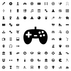 Aufkleber - Joystick icon illustration