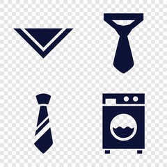 Poster - Set of 4 dress filled icons