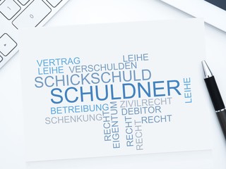 Poster - Schuldner