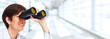 © grinny - woman with binoculars