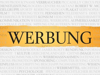 Canvas Print - Werbung