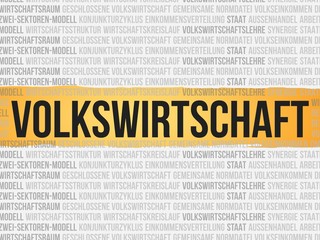 Poster - Volkswirtschaft