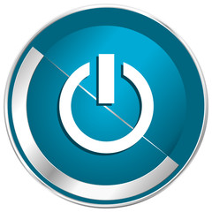 Poster - Power vector button.