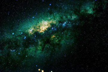 stars and galaxy outer space sky night universe black background
