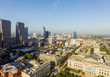 Downtown Skyline of Philadelphia, Schuylkill River in Pennsylvania