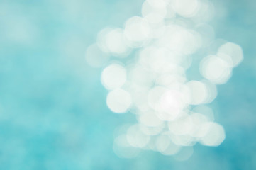 Wall Mural - abstract green blue blur backgruond , wallpaper blue wave with sunlight bokeh texture background