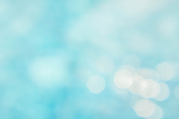 Wall Mural - abstract green blue blur backgruond , wallpaper blue wave with sunlight bokeh texture background
