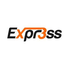 Wall Mural - express logo vector.