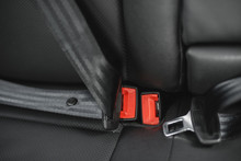 Car Safety Belt With Shallow Depth Of Field