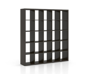 Wall Mural - Book rack isolated