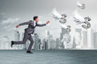 © Elnur - Businesspeople chasing angel investor funding