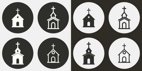 church icon set.