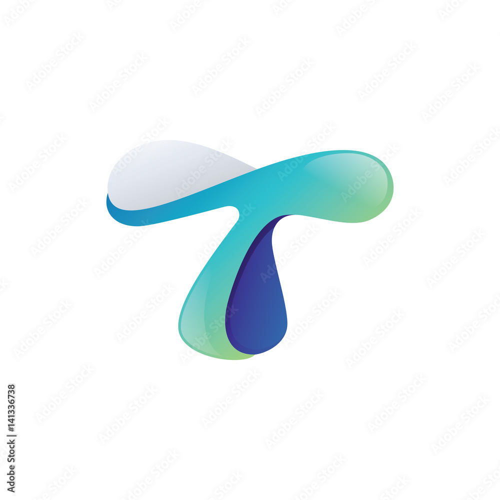 Creative Letter T Logo Concept Vector Eps10 Stock Vector | Adobe Stock