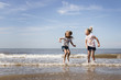 © Fleur Davies - children at beach