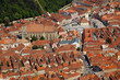© salajean - Aerial view of the European city of Brasov, Romania
