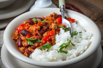 Wall Mural - Chilli con carne.