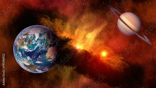 Smallest Largest Universe Solar System Stars Galaxies Milky