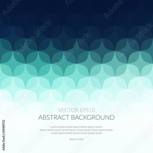 Abstract background with lots of bright geometric elements.