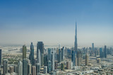 Fototapeta  - Luftbild Dubai mit Hochhäusern 